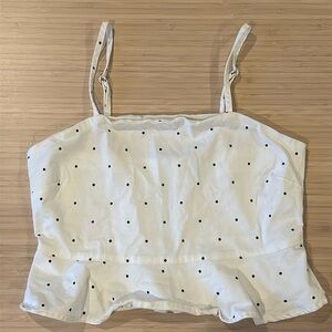 Forever 21 Crop Top Blouse, Medium